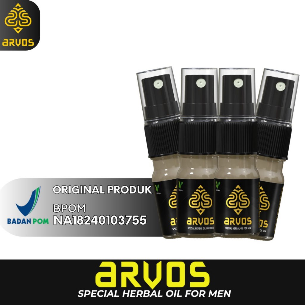 ARVOS Spray Bpom  obat Tahan Lama