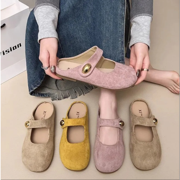 Sepatu tunggal tunggal sepatu lembut/Sepatu Tabi untuk 2025