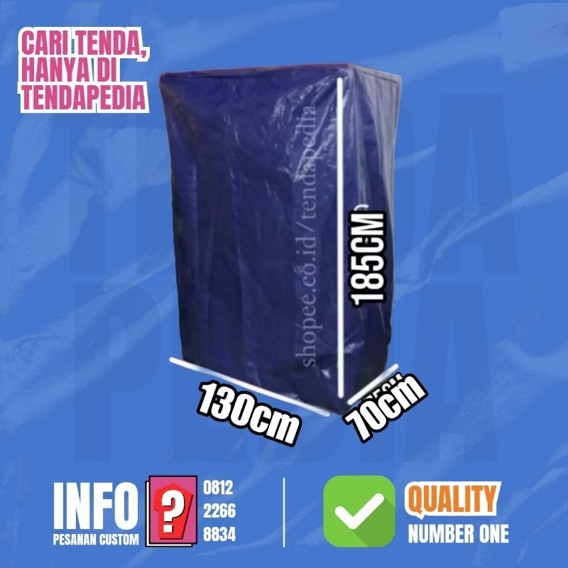 TUTUP POM MINI 2NOZZLE 130X70X185CM