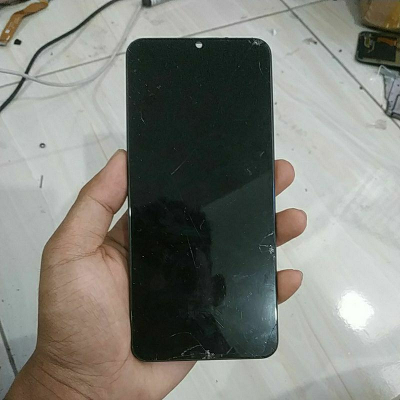 lcd frame bekas Vivo y20 minus glass pecah