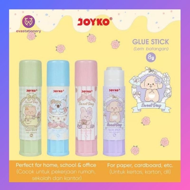 

Glue Stick Lem Batang Joyko GS-116 8gr Sweet Day