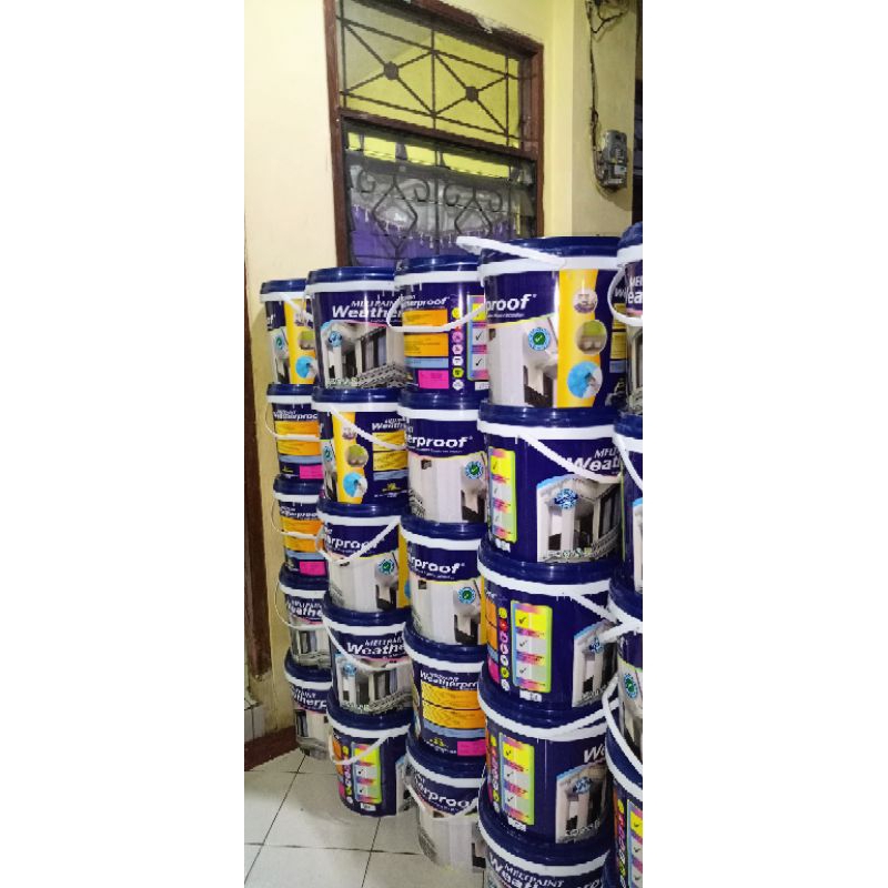 cat tembok Meltpaint Weatherproof 20KG ORIGINAL