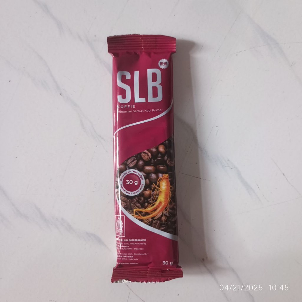

Ecer New Koffie SLB minuman serbuk kopi krimer ada juga SLB Man (non Kopi)