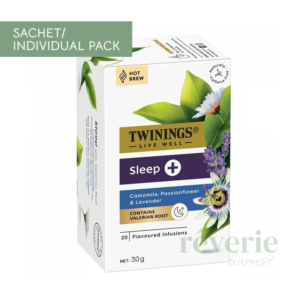 

rêverie harvest | SACHET/INDIVIDUAL PACK 100% original twinings australia live well series sleep+