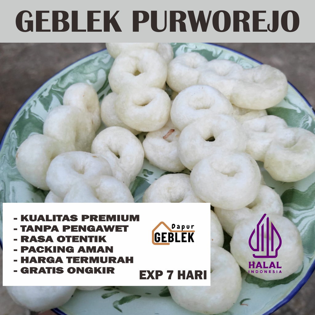 

Geblek Gebleg Pati Mentah Khas Purworejo Kulon Progo Original Tanpa Pengawet