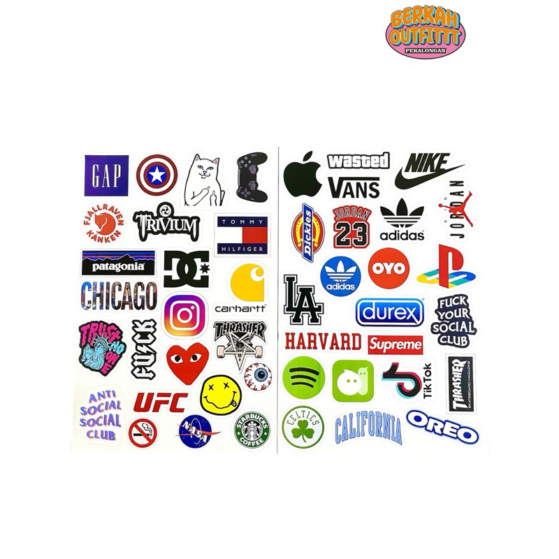 

STIKER BRAND || STIKER BAND VIRAL TERMURAH!!