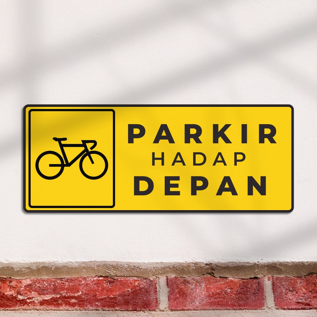 

Signage Parkir | Papan Tanda Parkir Hadap Depan untuk Area Parkir