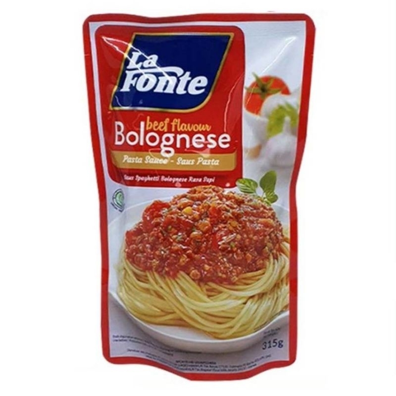 

LA FONTE SAUS PASTA BOLOGNESE 315gr