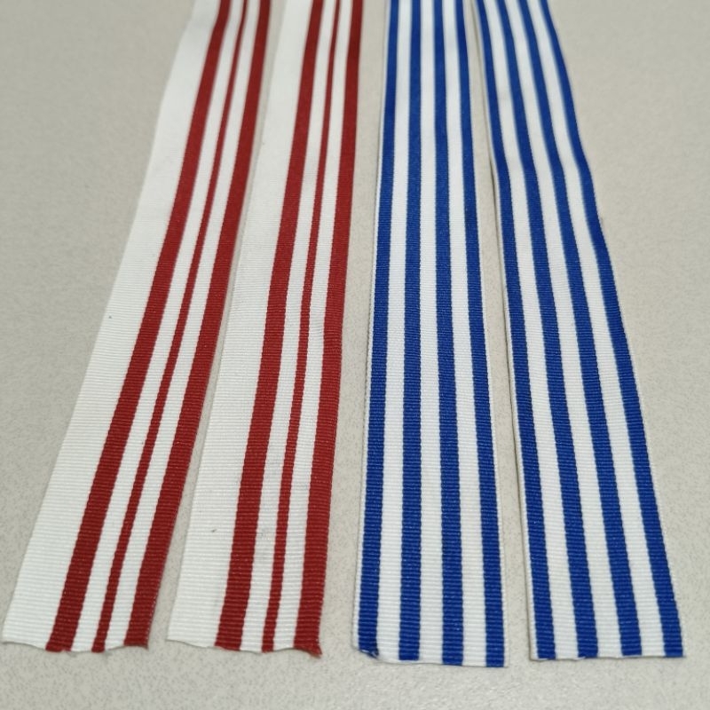 

pita list salur 2,5 cm Polyester ( pita kado, Pampers)