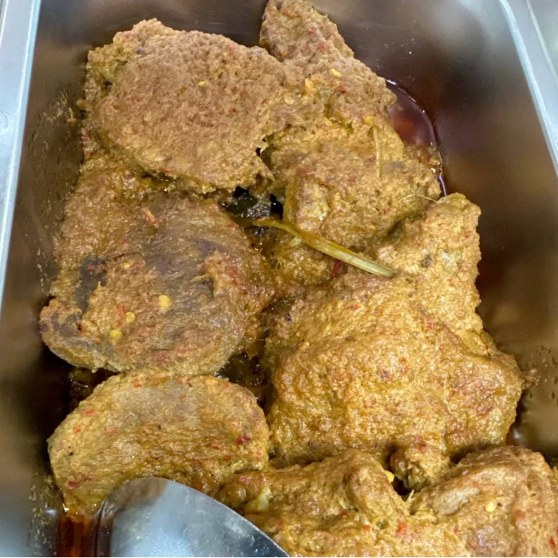 

RENDANG SAPI 1 potong GOJEK GRAB INSTANT KELAPA GADING JAKARTA
