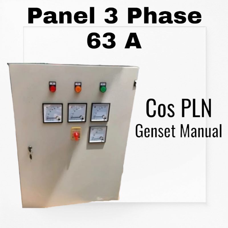 PANEL 3Phase 63A COS PLN