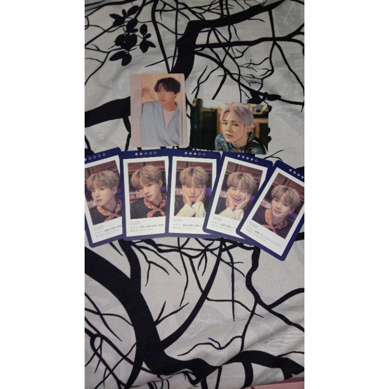 unsealed photocard bts suga 5th muster 2019