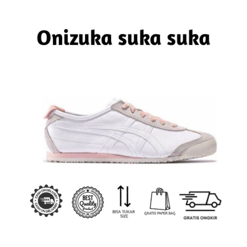 Sepatu Onitsuka Tiger Mexico 66 Breeze pink