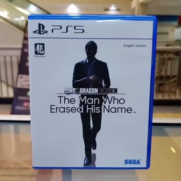 BD PS5 Like A Dragon Gaiden The Man Who Erased His Name Game CD Kaset Bluray Playstation4 Yakuza Dra