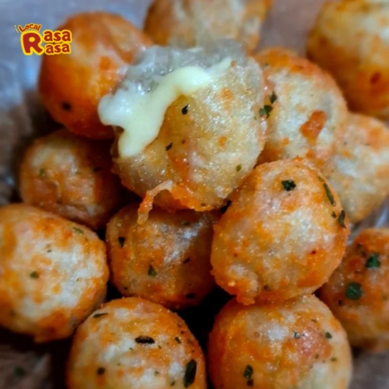 

Cimol Isi Mozzarella Cemilan Frozen Rasasa Local