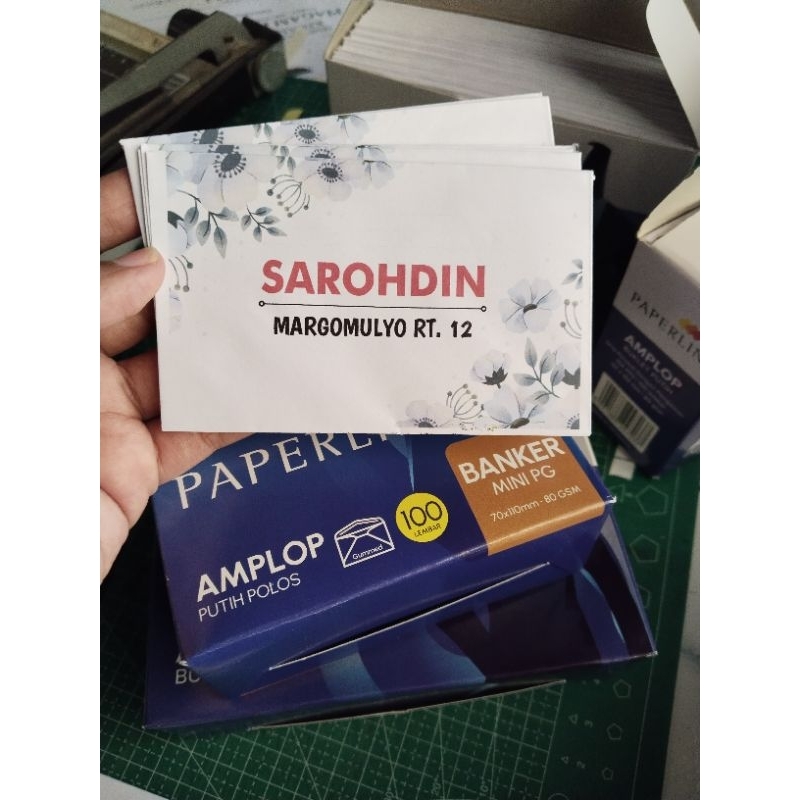 

amplop buwuh, amplop kondangan, amplop custom nama 1box isi 100