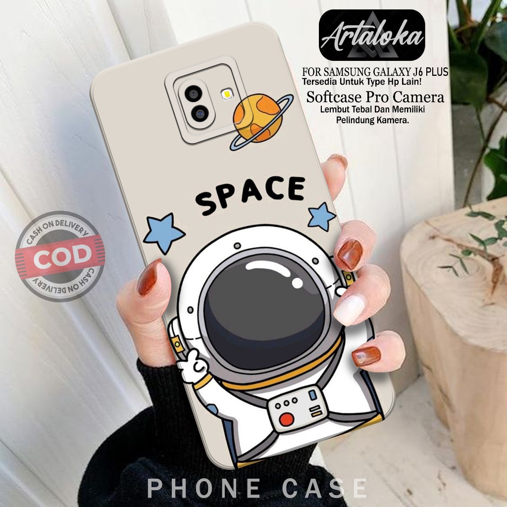 Softcase Hp Samsung Galaxy J6 Plus Fashion Case Astronod Case Samsung Galaxy J6 Plus Silikon TPU Pro