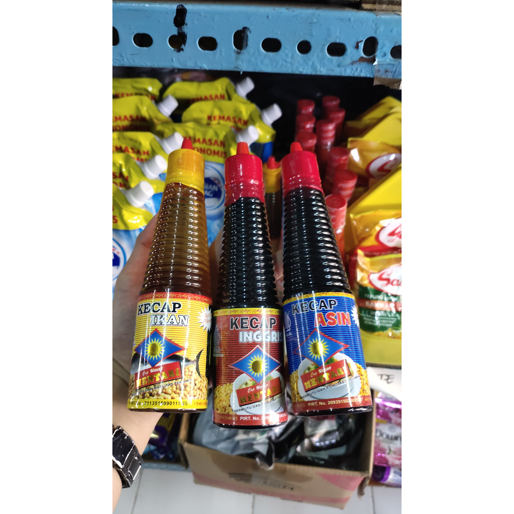 

kecap asin, kecap inggris, kecap ikan