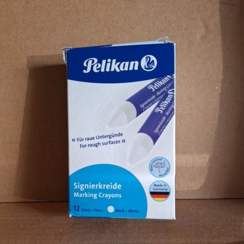 

marking crayons pelikan (white) 1pak =12pcs.