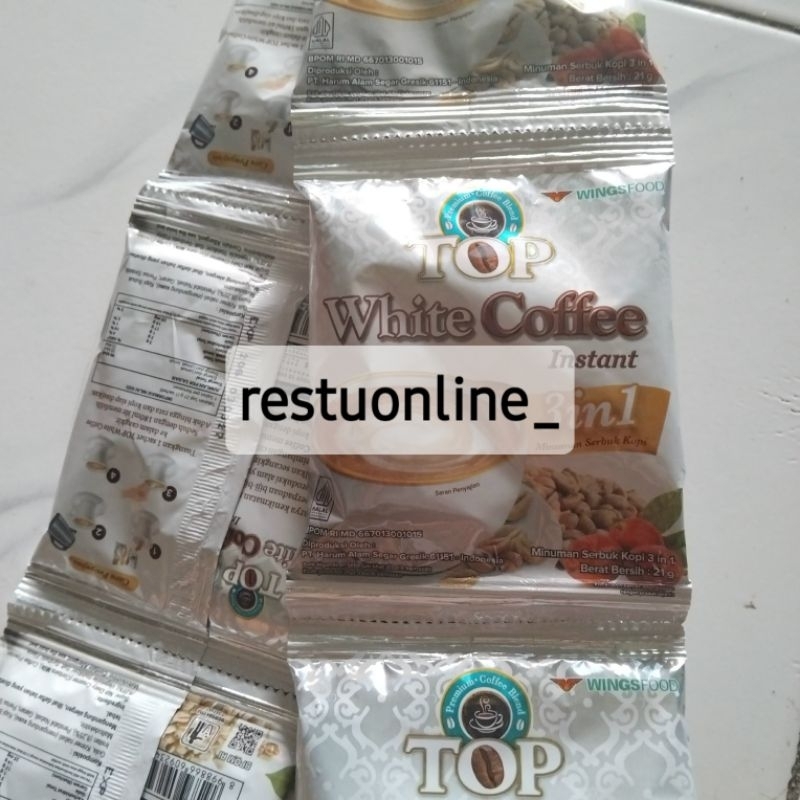 

top whiite Coffee renceng