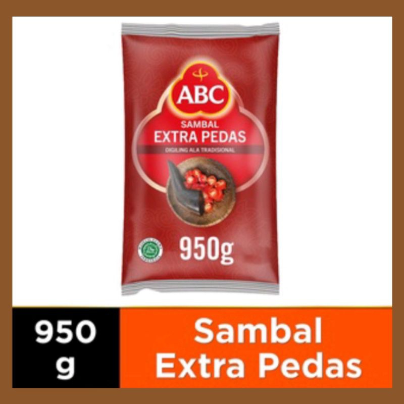 

Abc Saos Sambal Extra Pedas 950g
