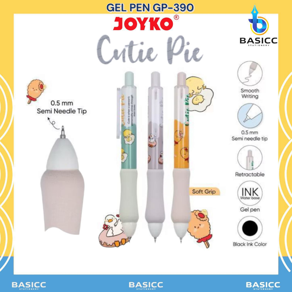 

Joyko Pena Gel Pen GP-390 Cutie Pie | @ 1 Pcs