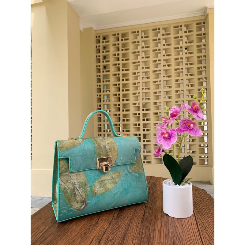 Tas Selempang & Handbag - Tas Ecoprint - Tas Kulit Premium - MJ Tas Ecoprint