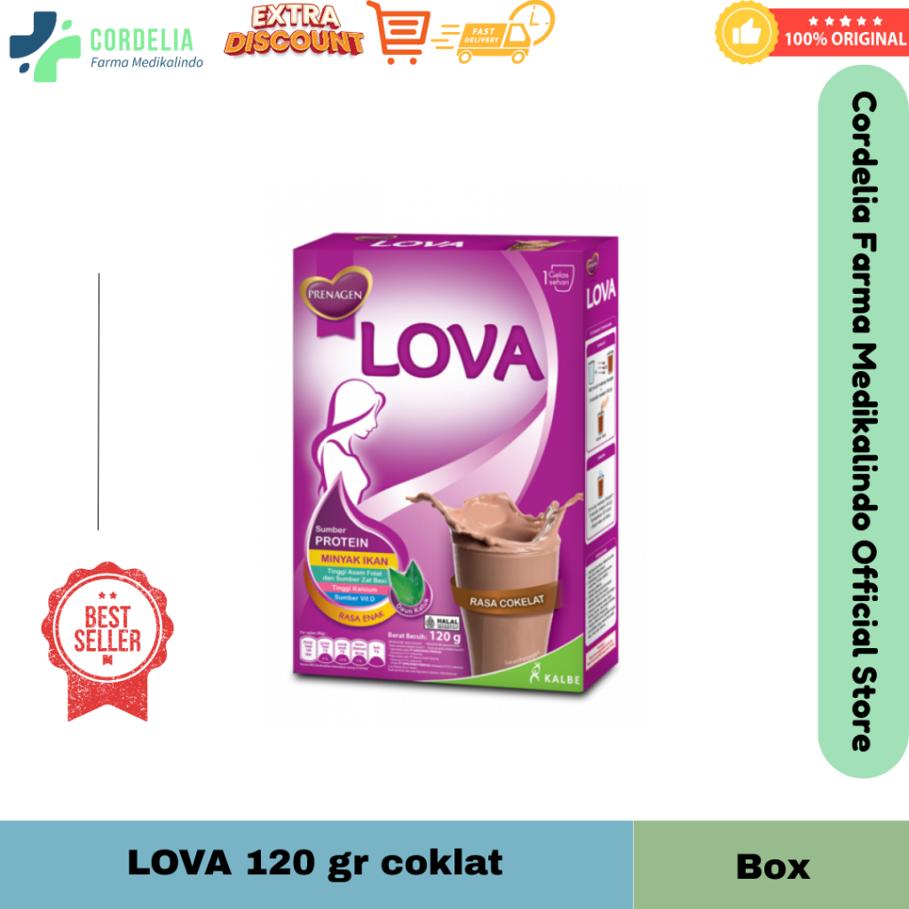 

Lova 120 gr coklat