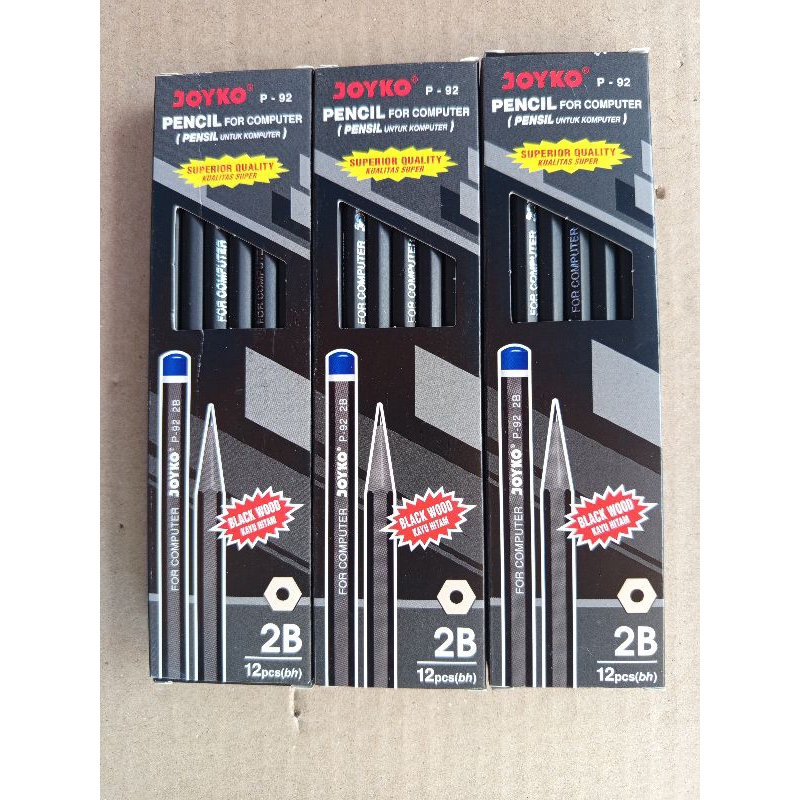 

PENCIL JOYKO P 92 BERKUALITAS ISI 12 PCS PERPAK