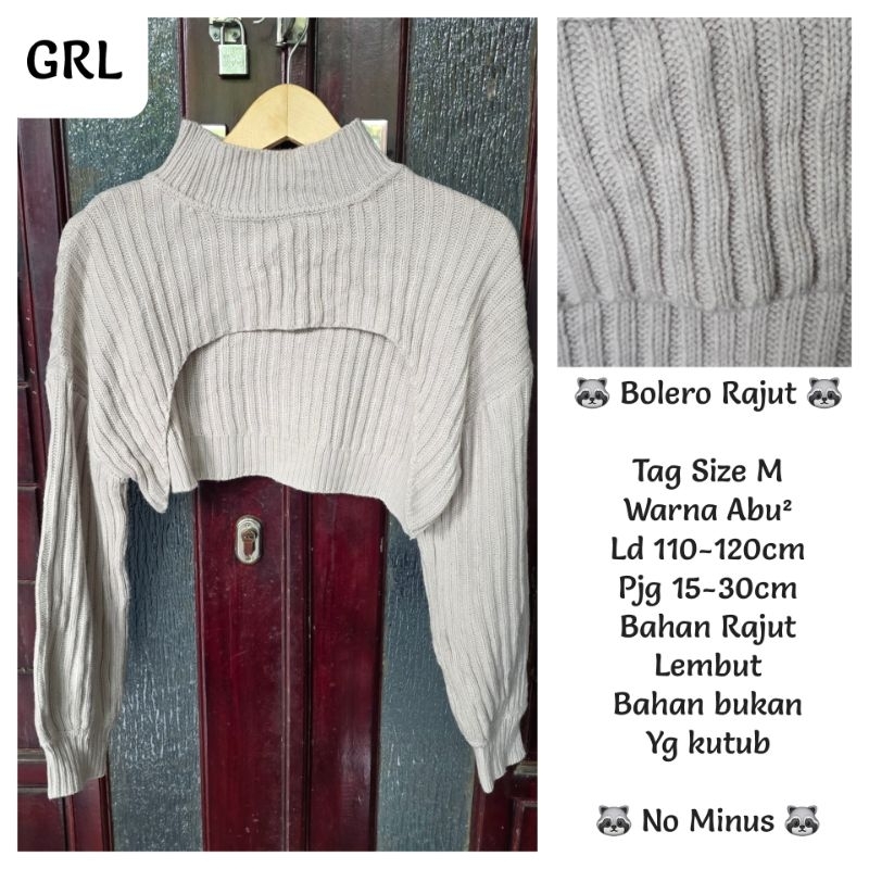 Sweater & Cardigan thrift Koleksi GRL