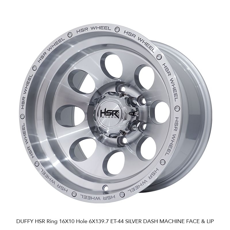 VELG MOBIL SEMI OFF-ROAD R16 HILUX TRITON PRADO HSR DUFFY R16 RING 16 SILVER