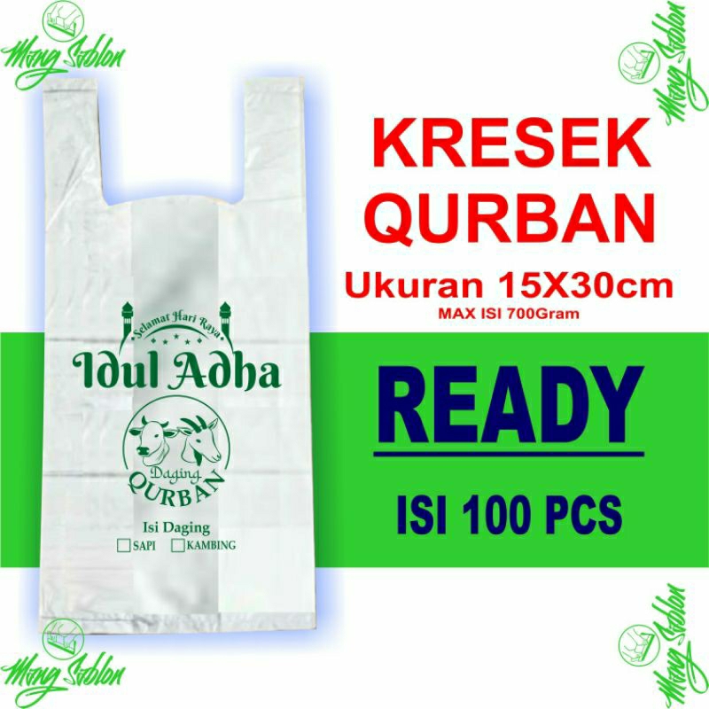 KRESEK QURBAN untuk isi MAX 700GR