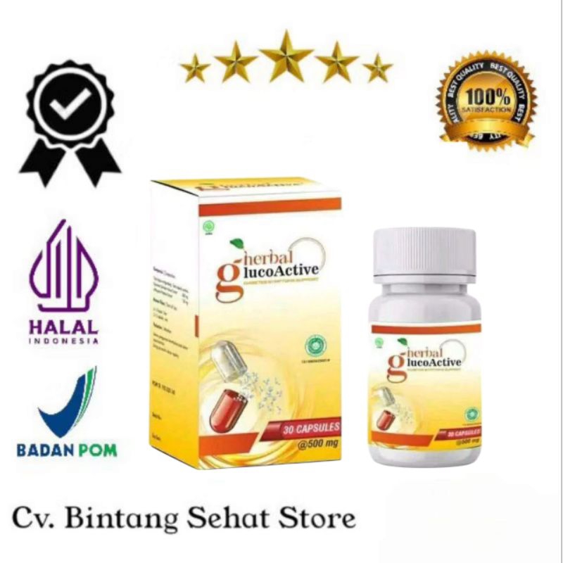GLUCOACTIVE OBAT DIABETES OBAT KENCINGMANIS GLUCOACTIVE OBAT DARAH TINGGI ASLI