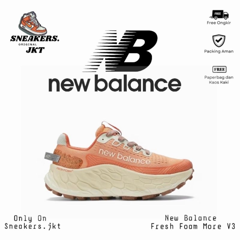 Sepatu Running New Balance Fresh Foam x More Trail V3 Women's Original