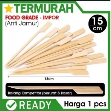 Tusuk Sate Jepang Yakitori 15 cm perbuah