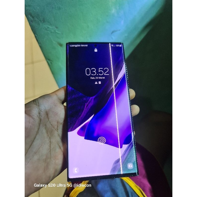 MESIN SAMSUNG NOTE 20 ULTRA SEIN 8/256 ORIGINAL COPOTAN NORMAL