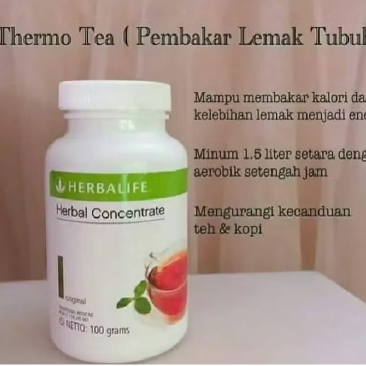 HERBALIFE TEA - HERBAL CONCENTRATE | Thermo Herbal Pelangsing Original
