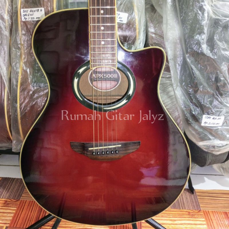Gitar Yamaha Apx 500ii original bekas, second, seken