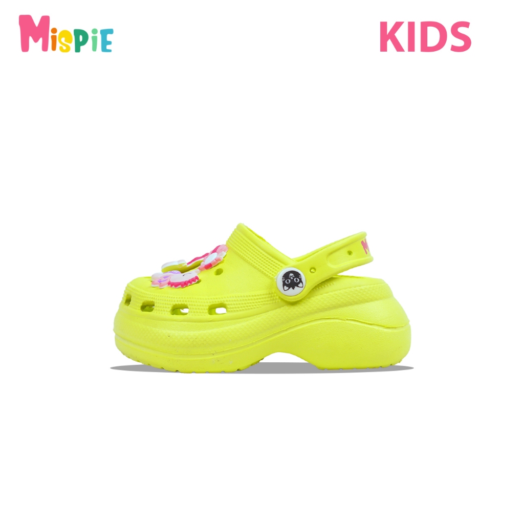 Mispie Sandal Karet Anak Little Mermaid Lime