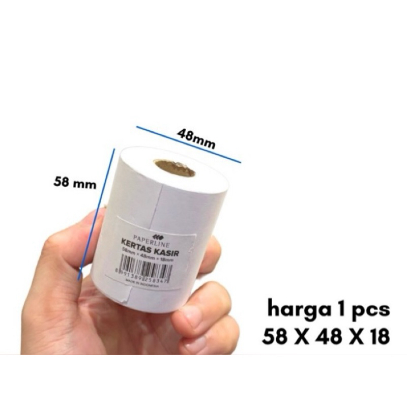 

Kertas Kasir Paperline HVS 58x48x18