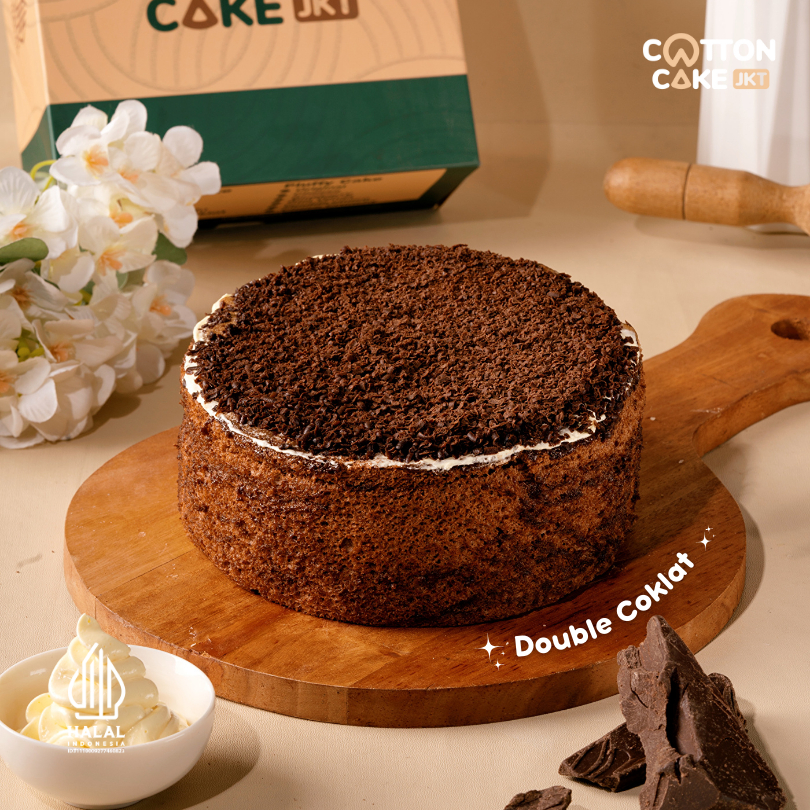 

Cotton Cake Double Coklat