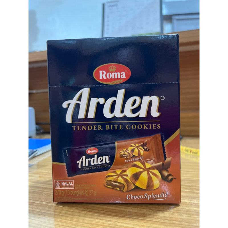 

Roma Arden Tender Bite Cookies Termurah 1 pak isi 10 Bks