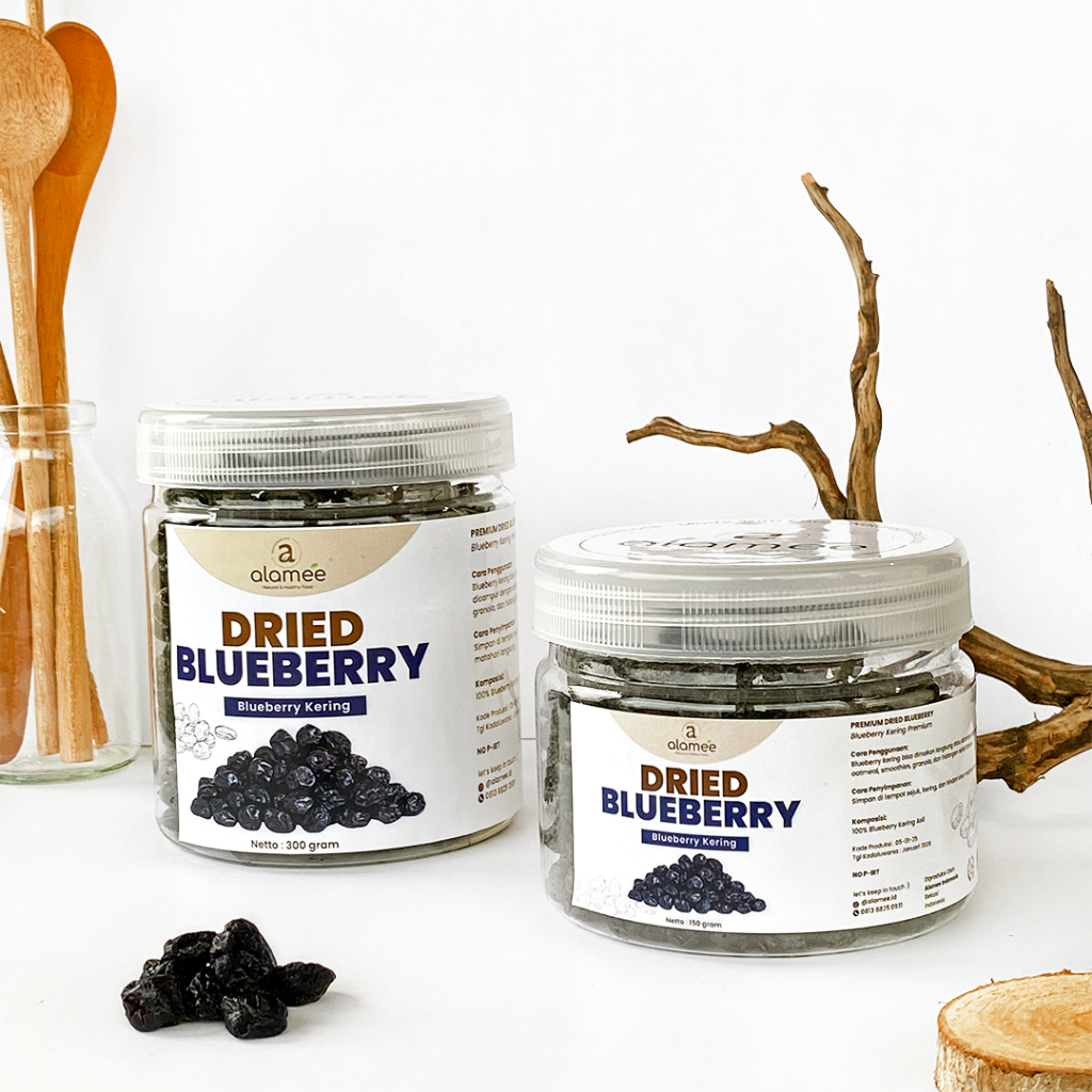 

NO_MORE ALAMEE Buah Kering Blueberry Dried Bluberry Cemilan Fruit