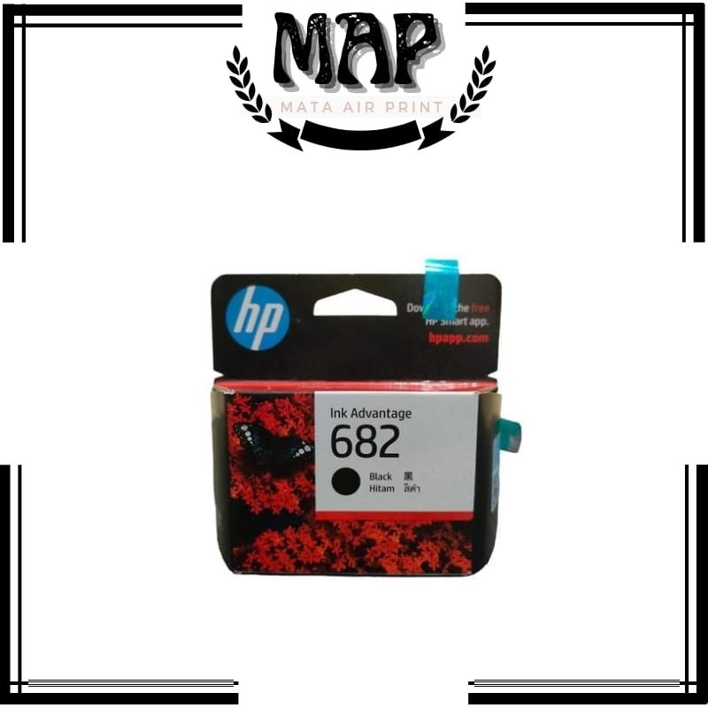 Tinta Hp 682 Black Untuk Hp Deskjet 1215,1216,1217,1218,2335,2336,2337,2338,2775,2776,2777,2778,2779