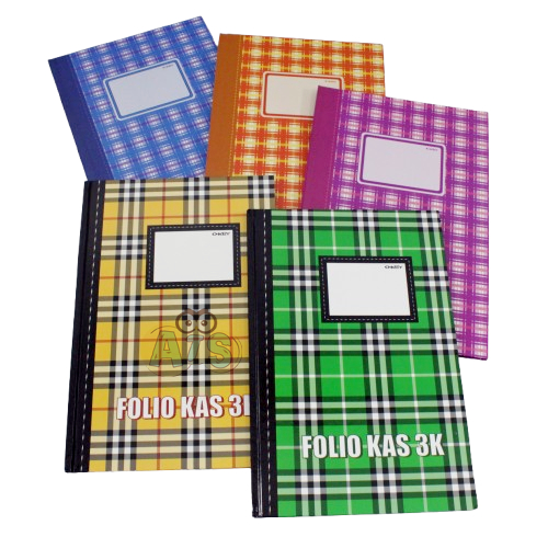 

Buku Hardcover Folio Kas OKEY 50 Lembar
