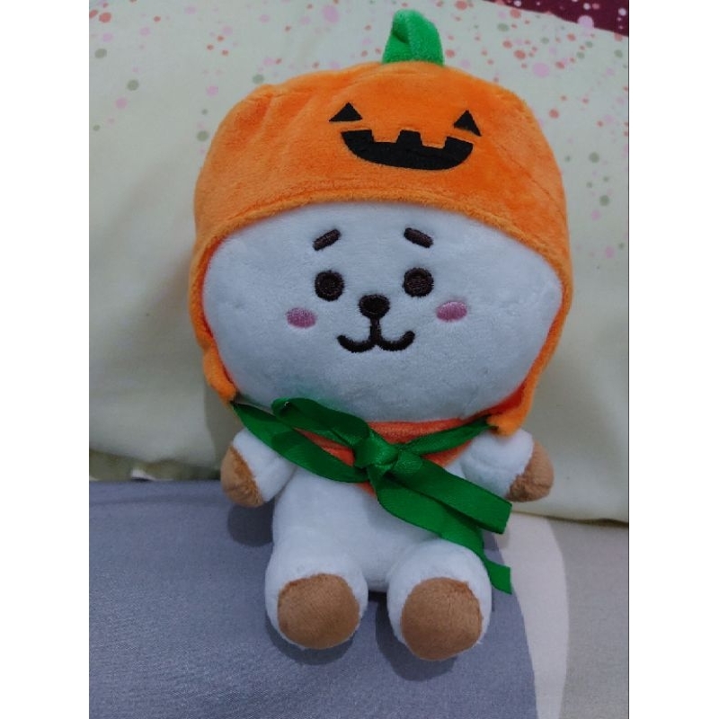 Doll BT21 RJ BTS JIN Basic Plush plus topi labu