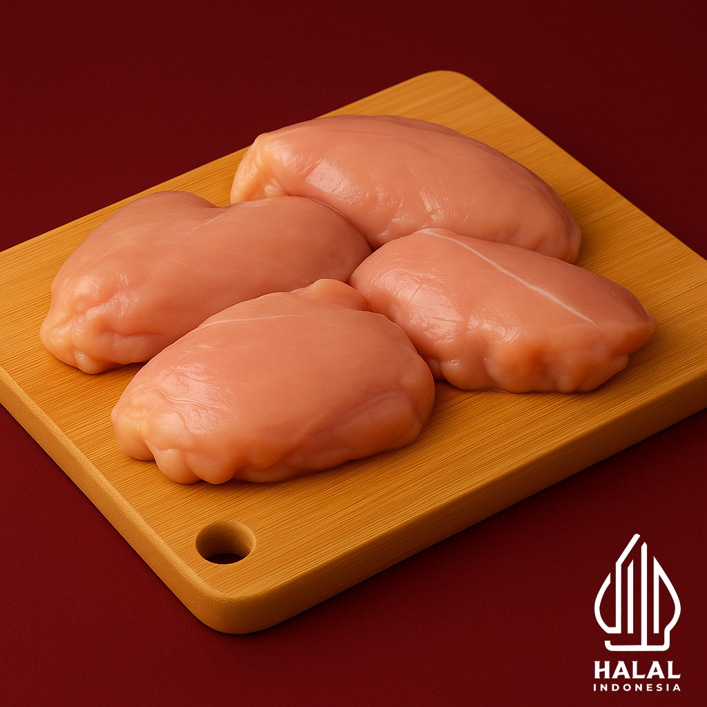 

Fillet Paha Ayam (Boneless/Tanpa Tulang) Berat 500 gr
