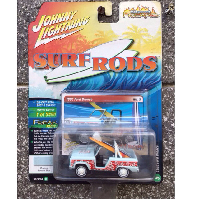 PROMO JEEP FORD BRONCO DIECAST JOHNNY LIGHTNING