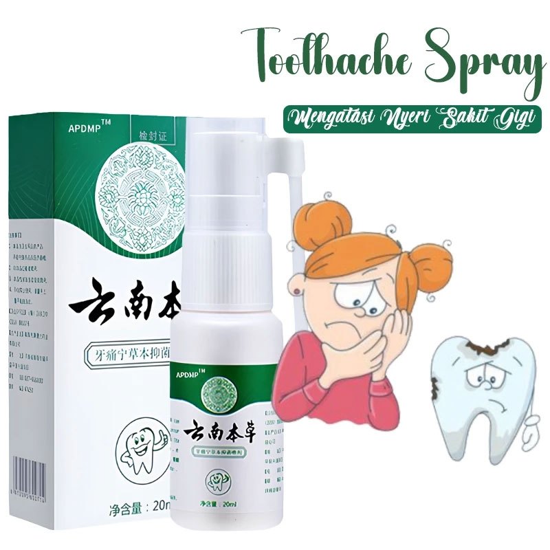 Obat sakit gigi berlubang Obat sakit gigi semprot 20ml