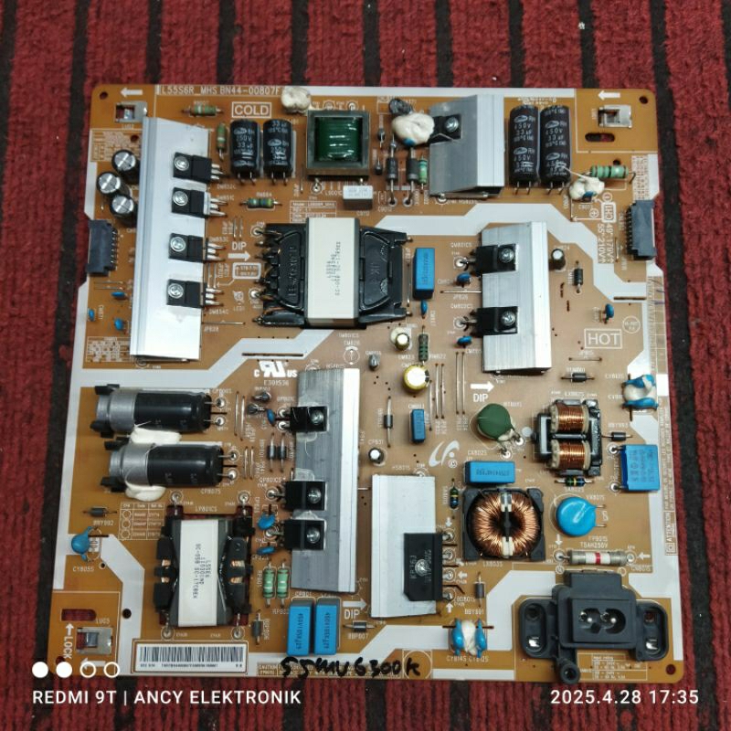 PSU POWER SUPPLY TV SAMSUNG UA55MU6300K -UA 55MU6300K - UA 55MU6300